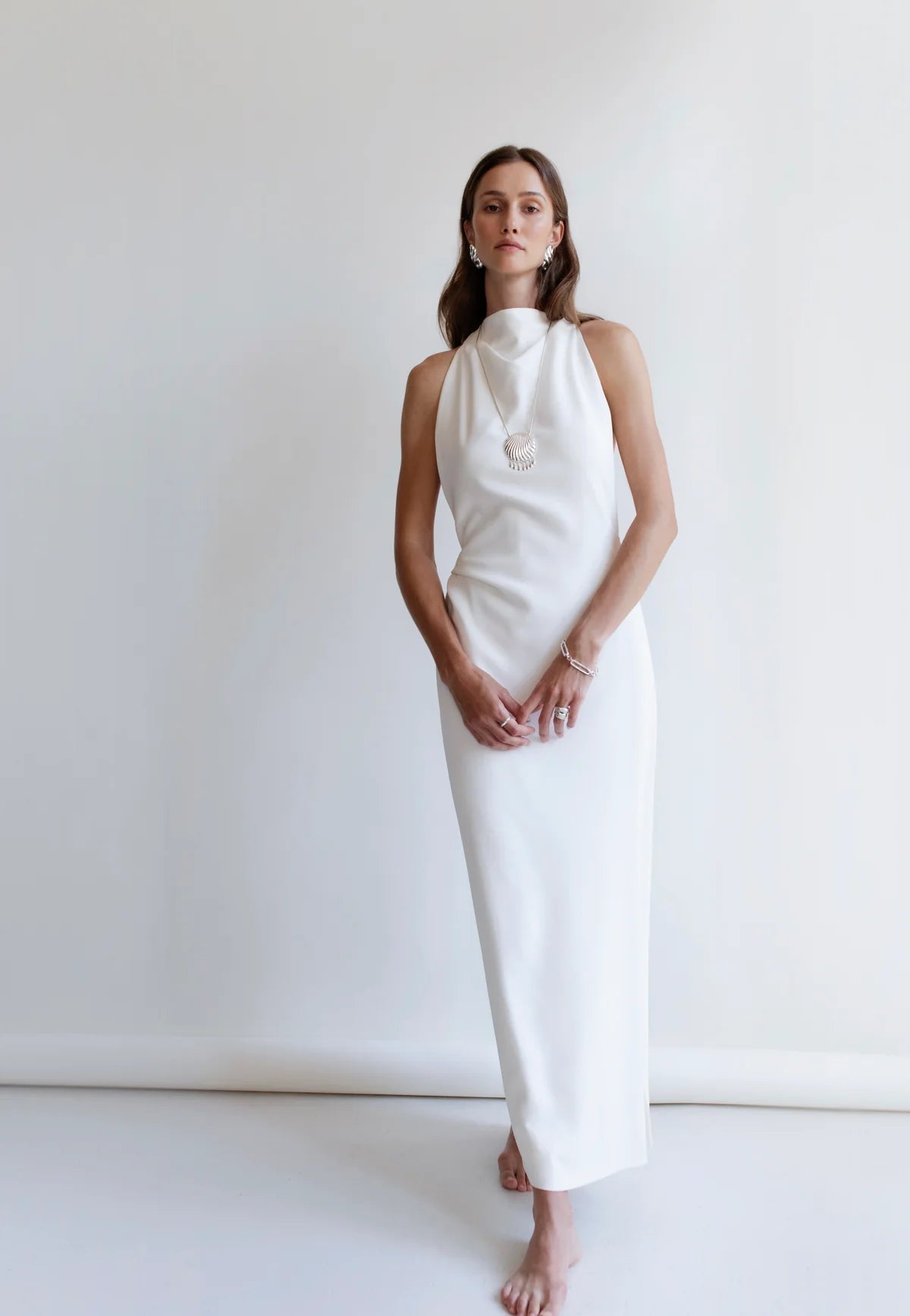 Pamela Card - L'Origine Du Monde Necklace in Silver