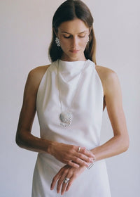 Pamela Card - L'Origine Du Monde Necklace in Silver