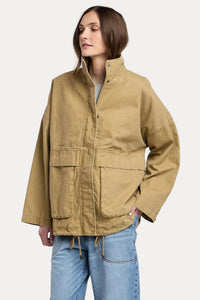Velvet - Hunter Canvas Parka Jacket in Barley