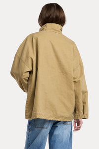 Velvet - Hunter Canvas Parka Jacket in Barley