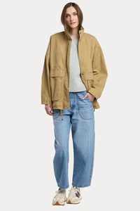 Velvet - Hunter Canvas Parka Jacket in Barley