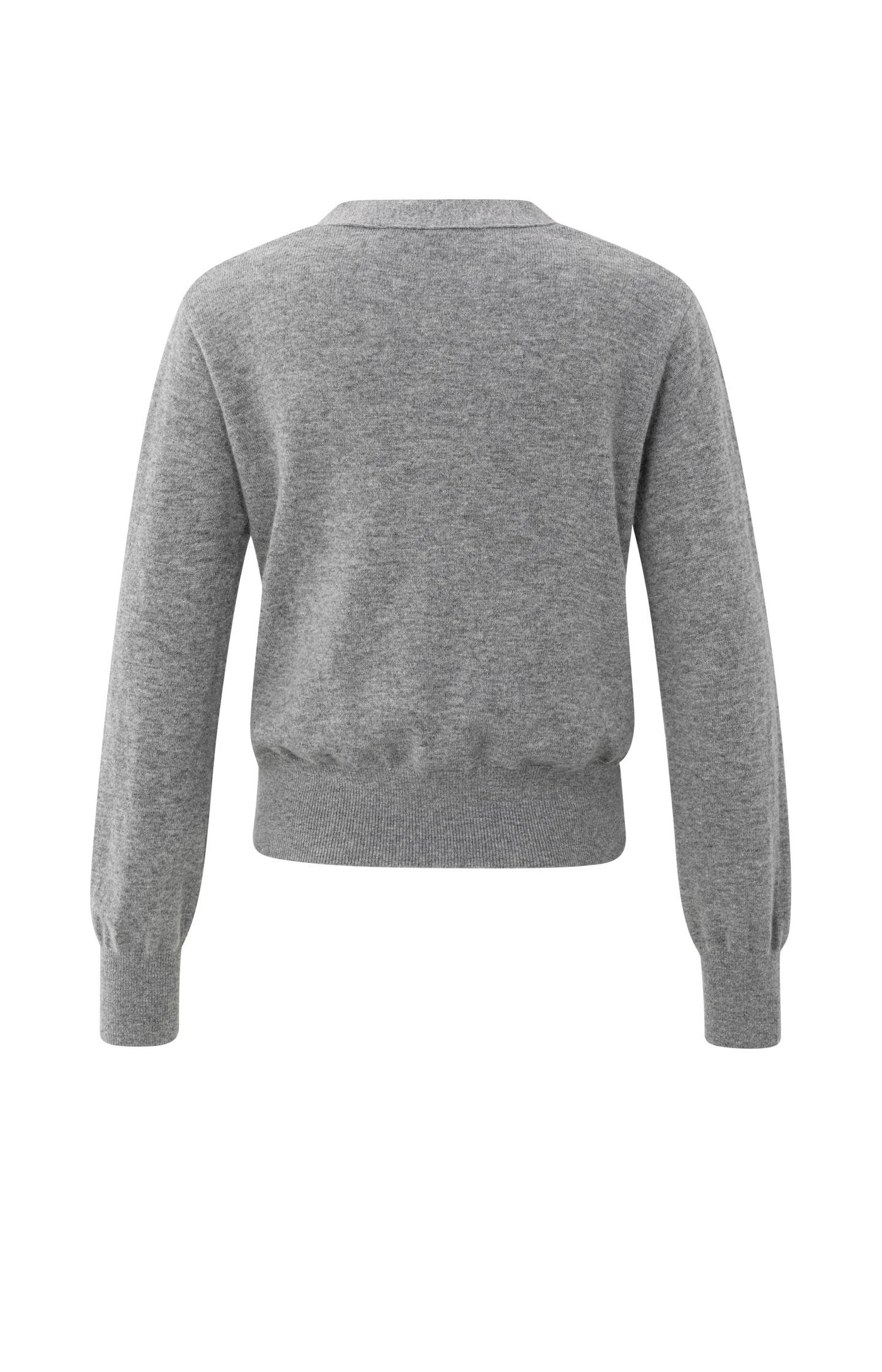 YAYA - Cardigan with tie waist in Medium Grey