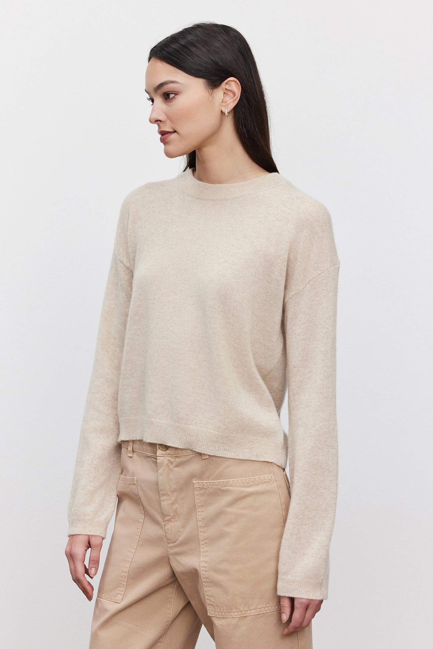 Outlet Brooklyn V-Neck Cashmere Sweater