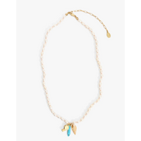 Clare V. - Freshwater Pearl Charm Necklace