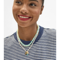 Clare V. - Freshwater Pearl Charm Necklace