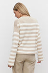 Velvet - Lex - Cotton Cashmere Top in Sable/Milk