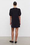 Velvet - Cathy - Cotton Corduroy Dress in Black