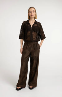 YAYA - Crochet Jacket with Floral Pattern