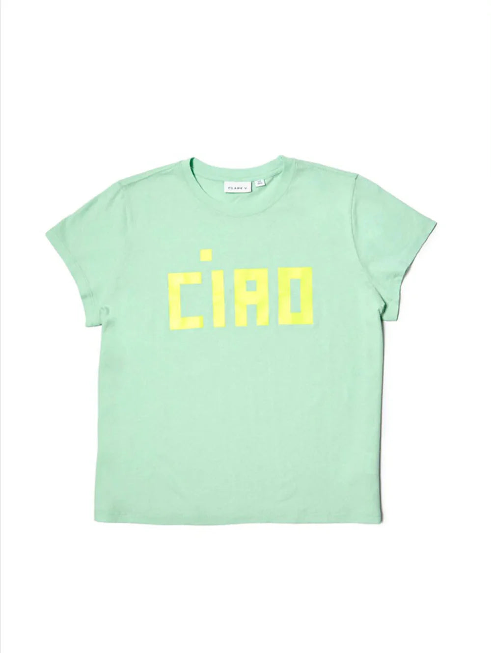 Clare V. - Classic Tee in Menthe Ciao