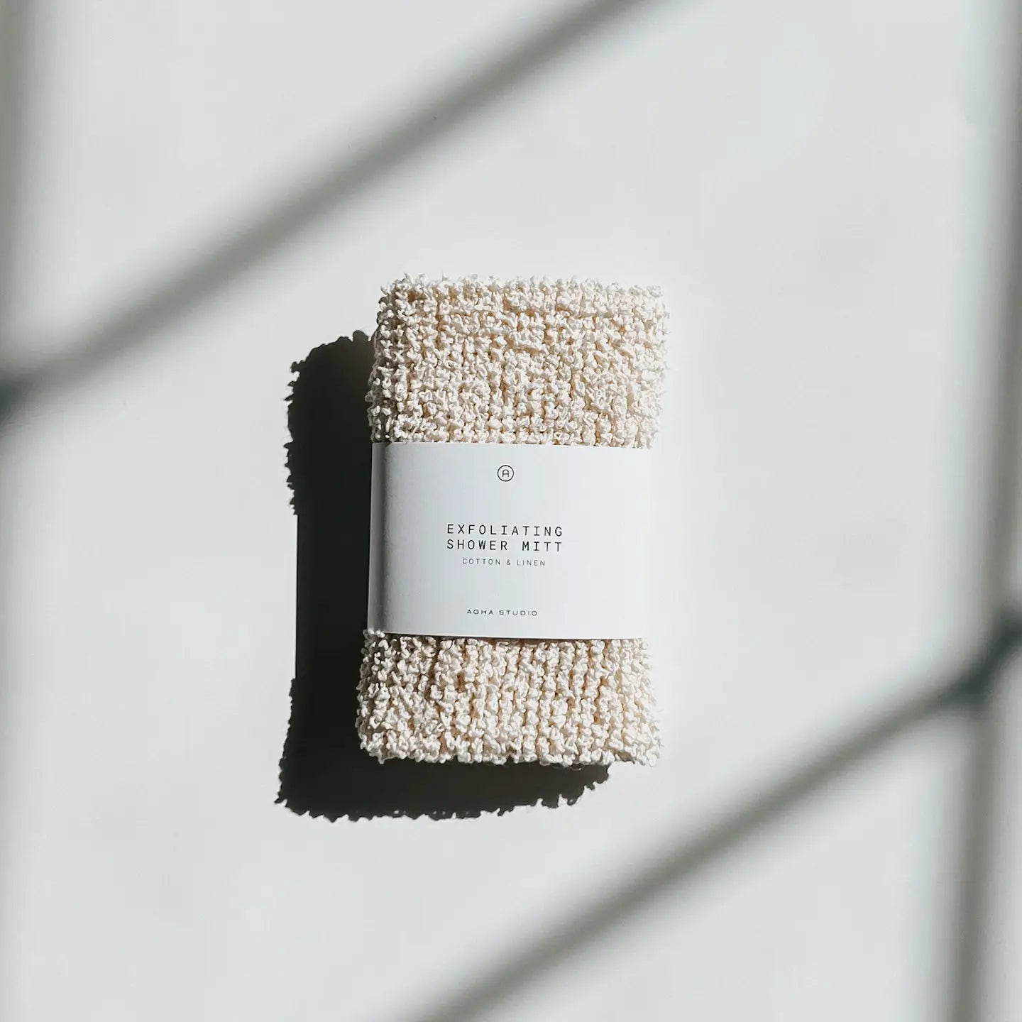 Agha Studio - Exfoliating Hemp Shower Mitt