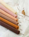 ZOET Studio - Ribbed Thick Taper Candle