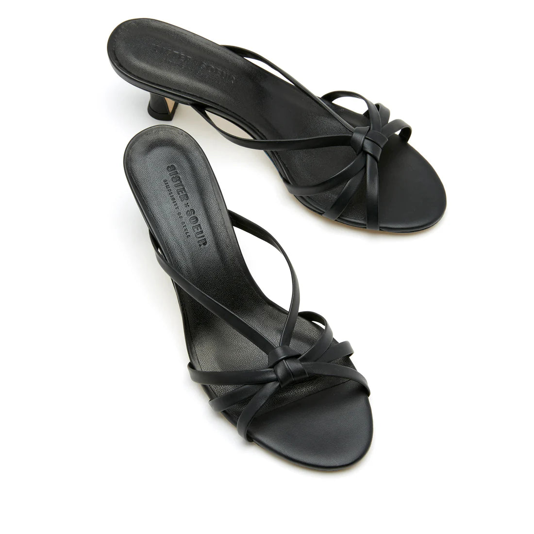 Sister x Soeur - Eden - Strap Sandal in Black
