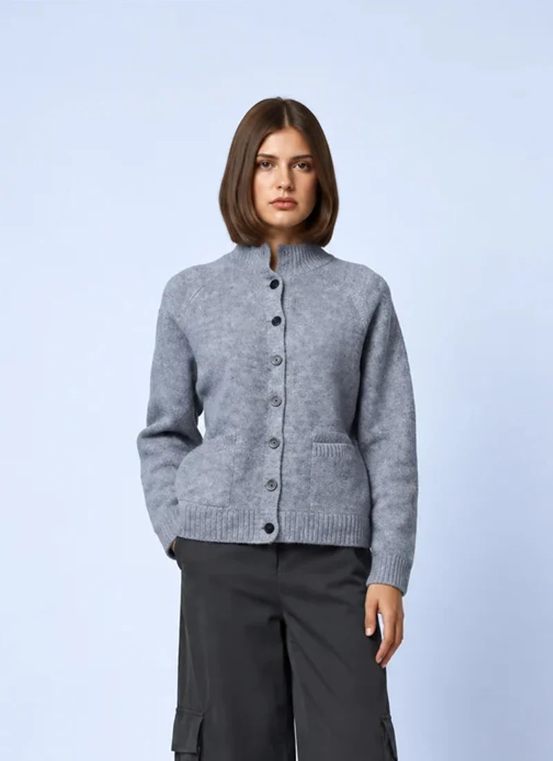 LINE Knitwear - Elsie - London Fog