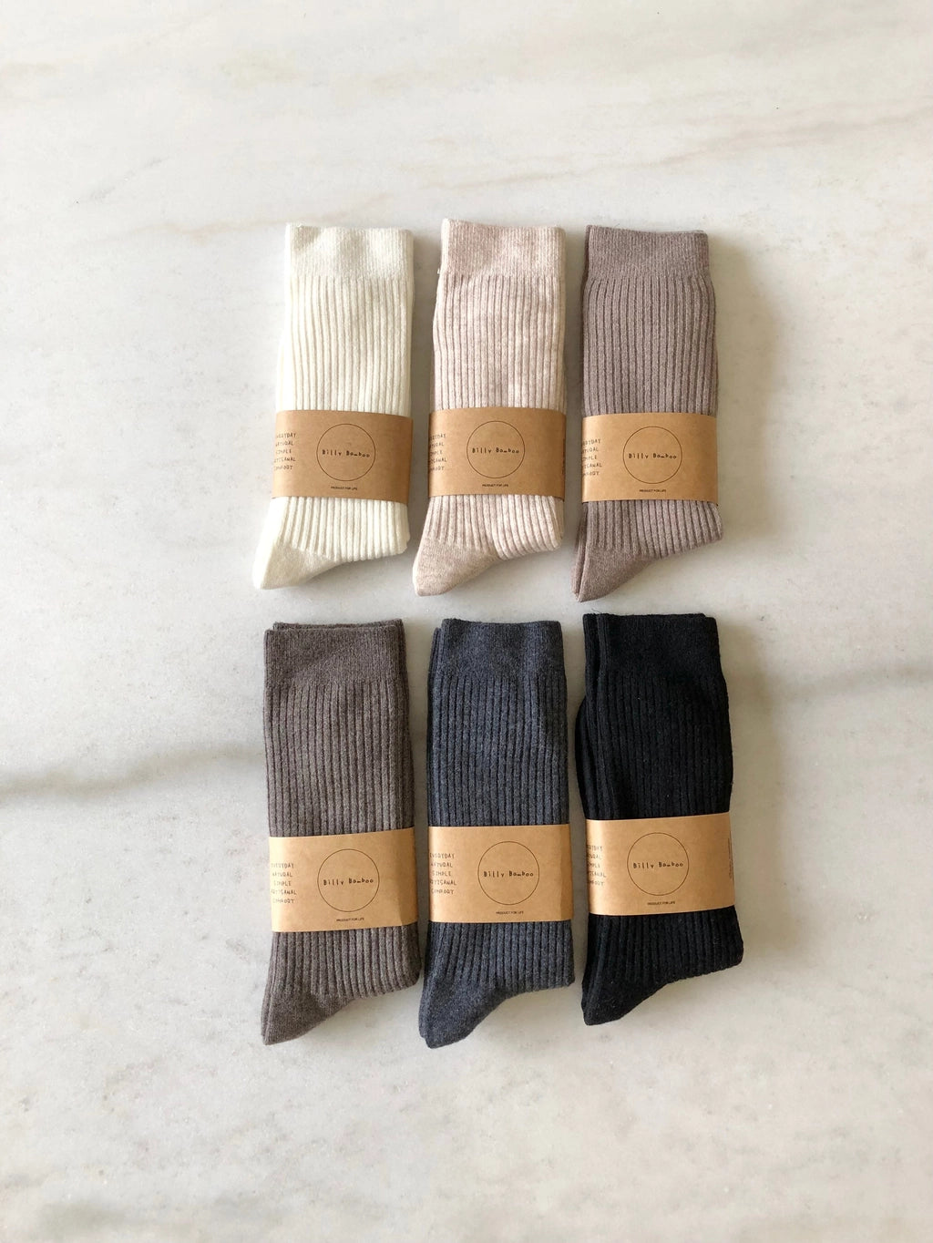 Billy Bamboo - Smart Wool High Socks
