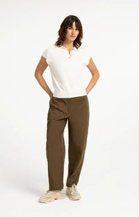 YAYA - Sleeveless Polo Sweater - Off White