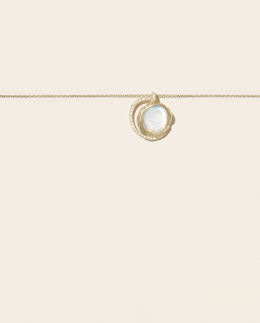 Pascale Monvoisin - GAIA N°3 Moonstone Necklace