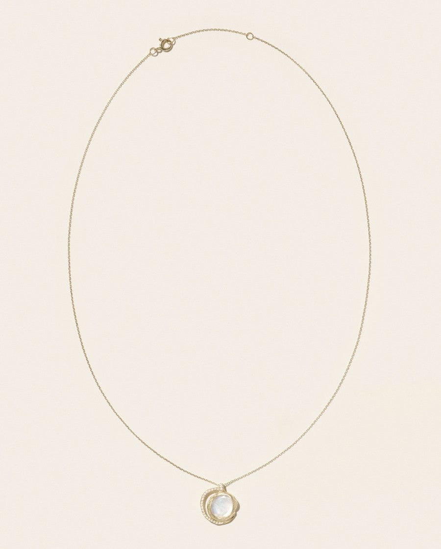 Pascale Monvoisin - GAIA N°3 Moonstone Necklace
