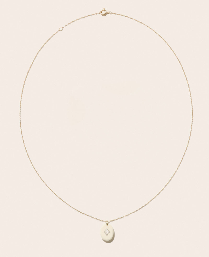 Pascale Monvoisin - GINA WHITE Necklace