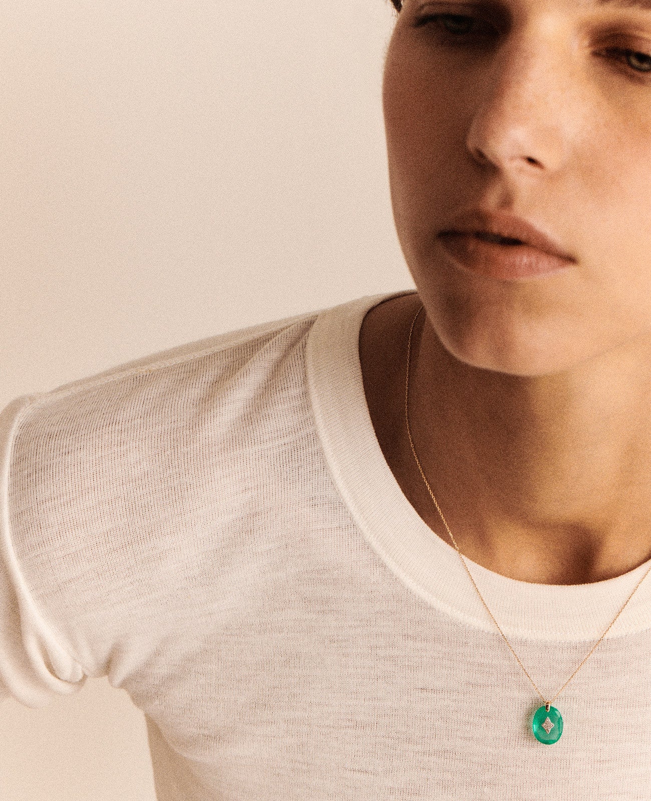 Pascale Monvoisin - GINA GREEN Necklace