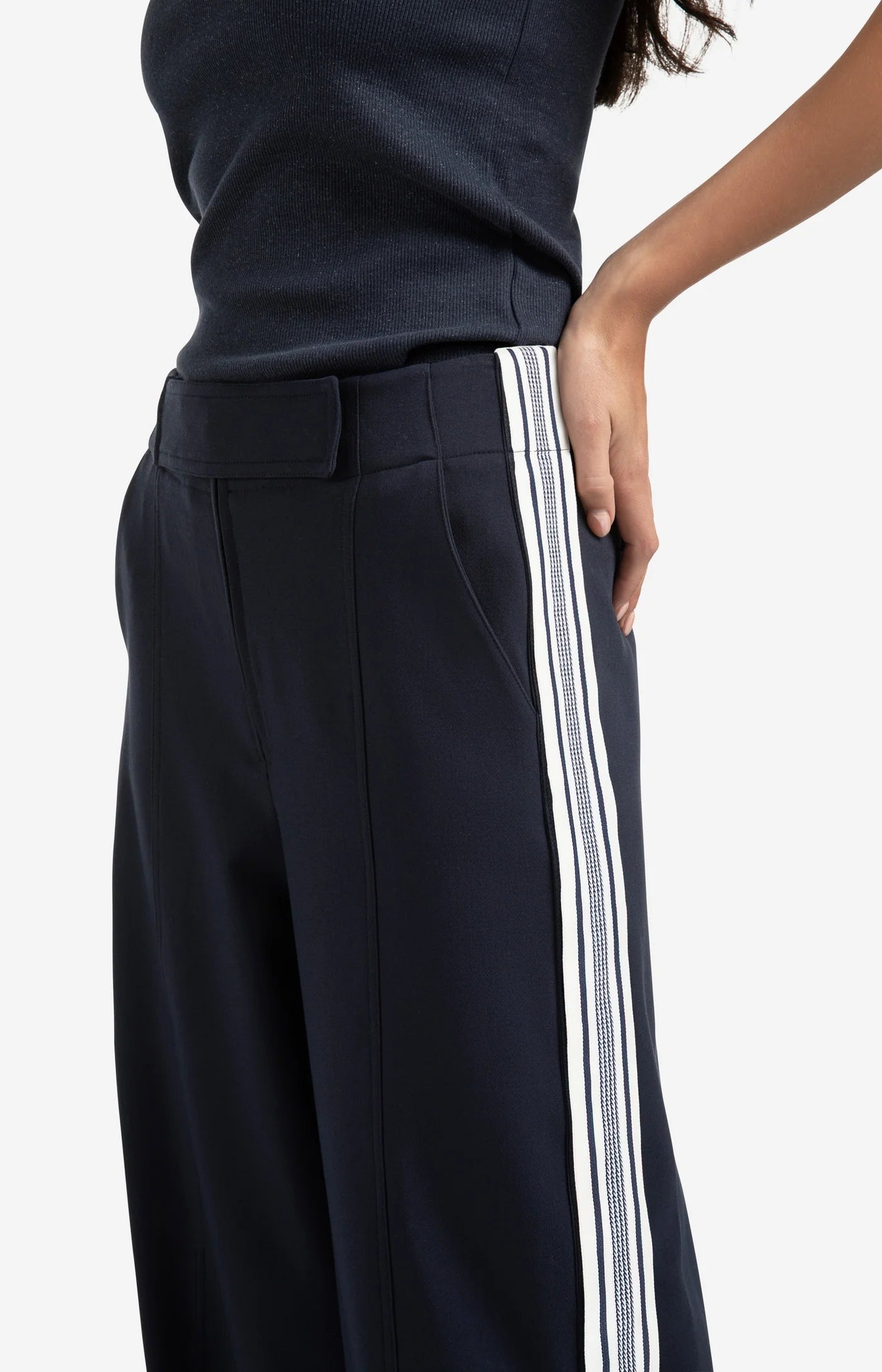 YAYA - High Waist Wide leg Trousers