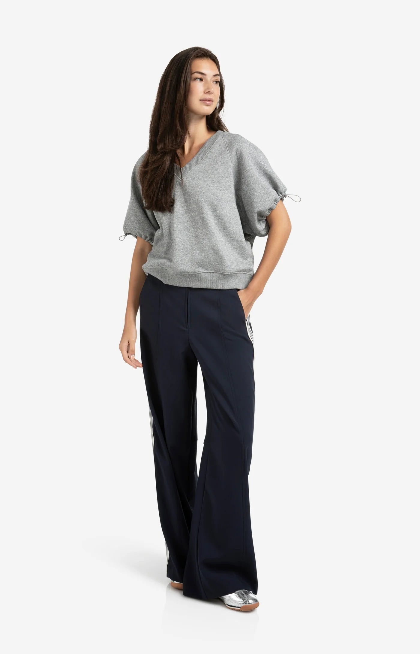 YAYA - High Waist Wide leg Trousers