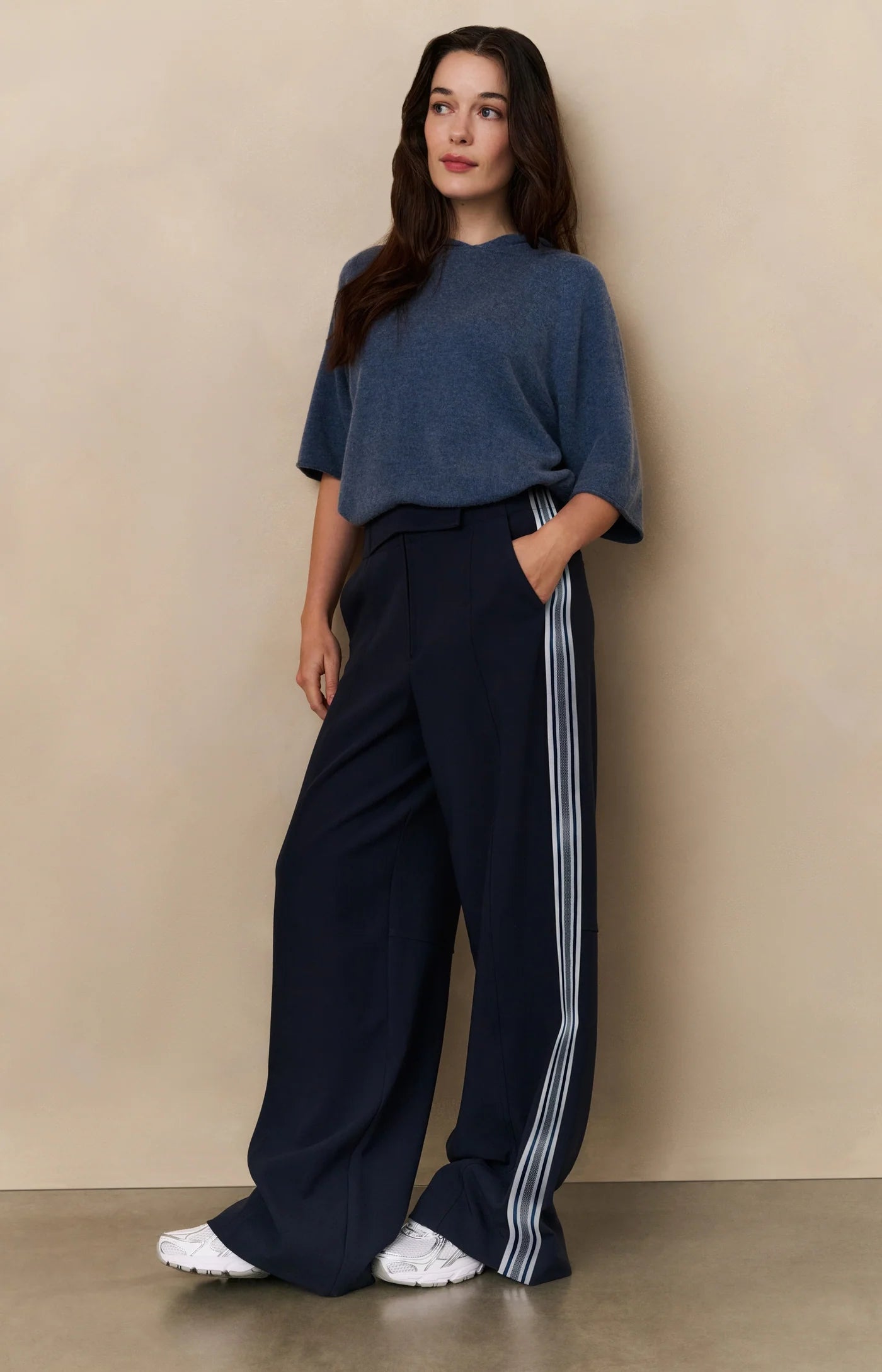 YAYA - High Waist Wide leg Trousers