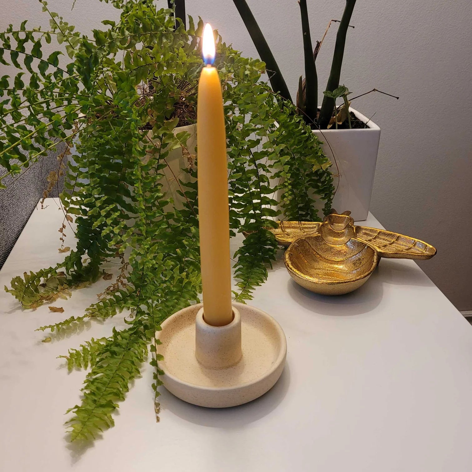 EastVan Bees - Hand-Dipped Beeswax Taper Candles