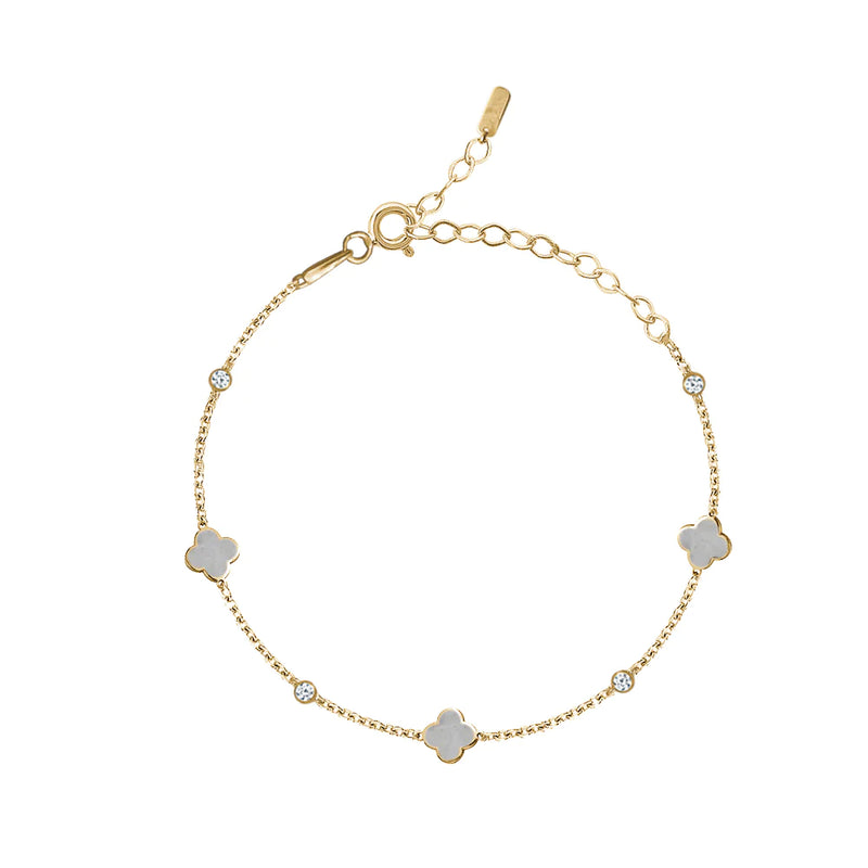 LimLim Accessories - Clover Enamel Bracelet