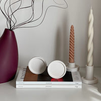 Estelle Studio - Small Round Trinket Tray in Nude