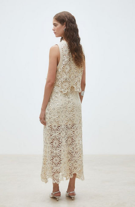 Suncoo - Fanny Skirt in Beige