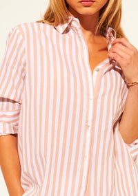 John + Jenn - Julio - Striped Button Up Shirt