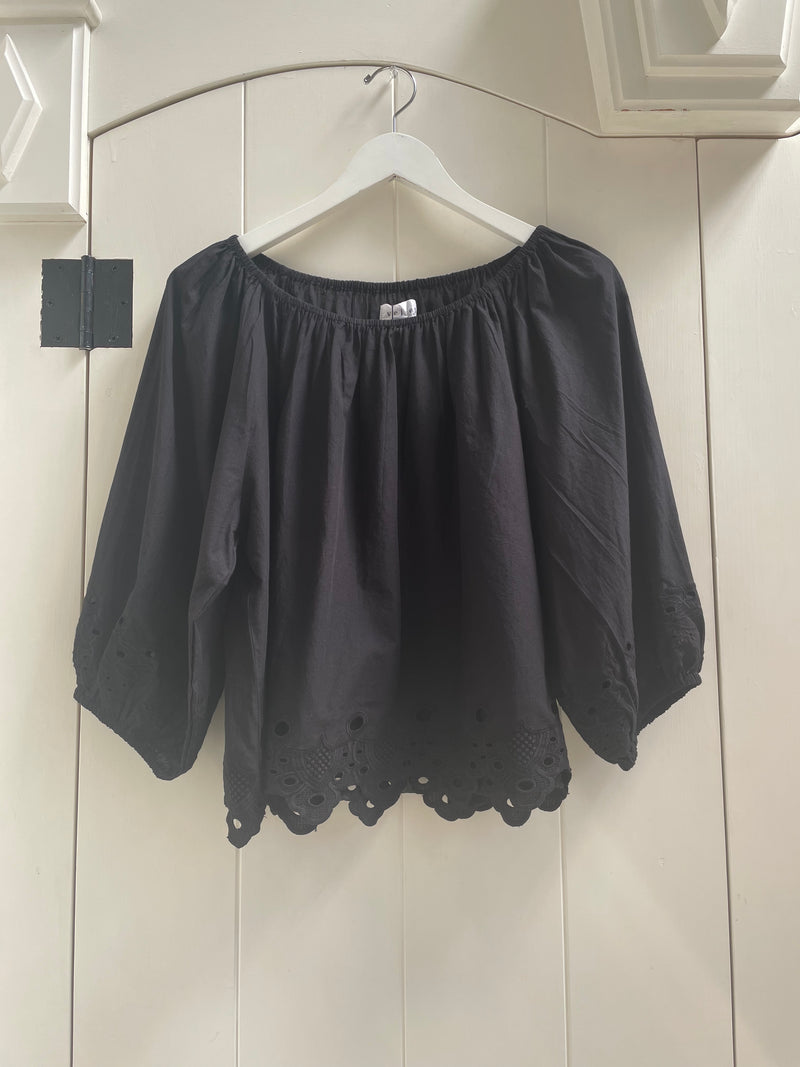 Velvet - Abigail - Schiffli Eyelet Top