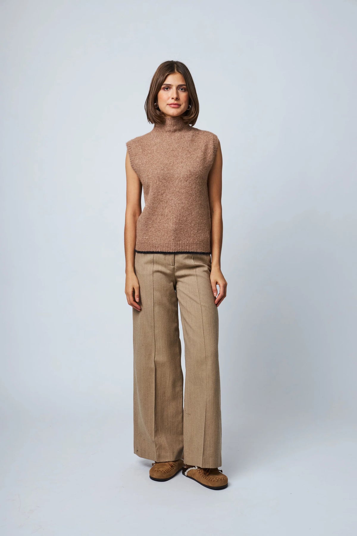LINE Knitwear - Ingrid - Cappuccino