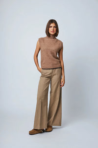 LINE Knitwear - Ingrid - Cappuccino