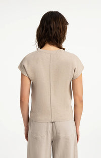 YAYA - Jacquard Sleeveless Sweater - Pure Cashmere