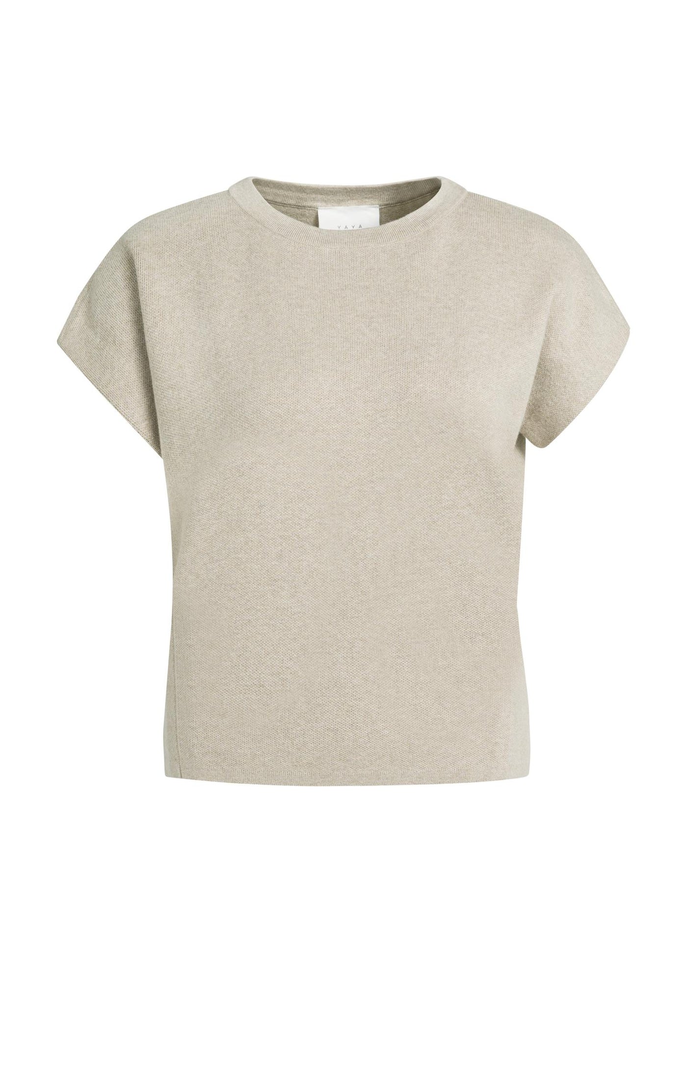 YAYA - Jacquard Sleeveless Sweater - Pure Cashmere