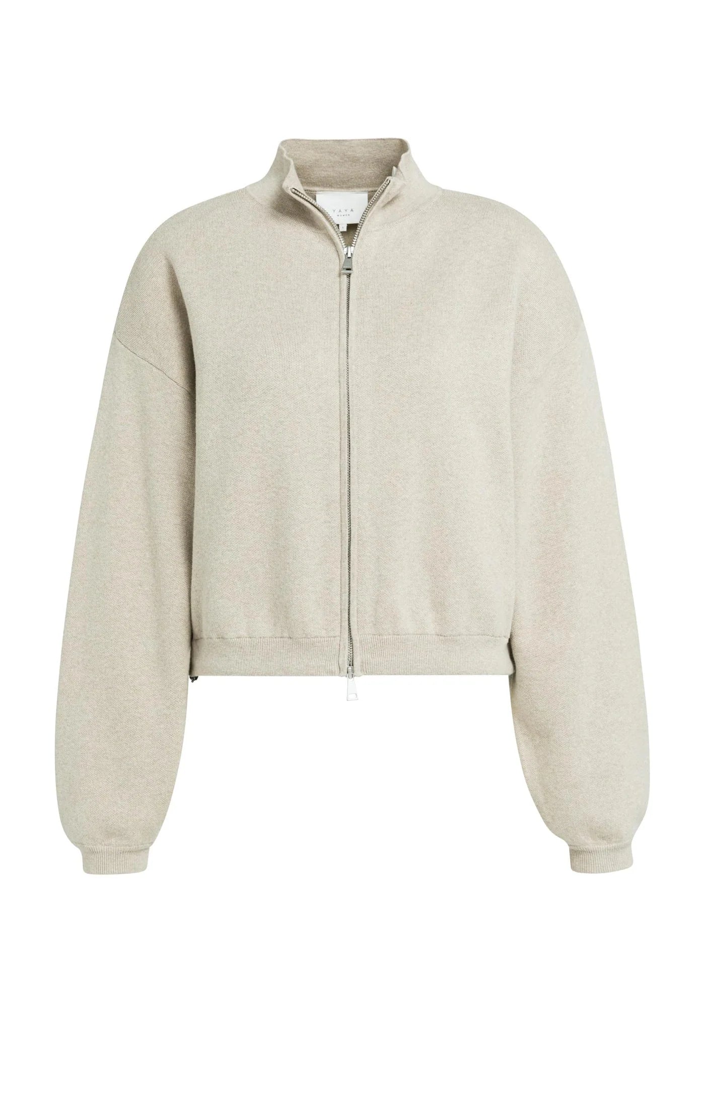 YAYA - Jacquard Cardigan Long Sleeve - Pure Cashmere