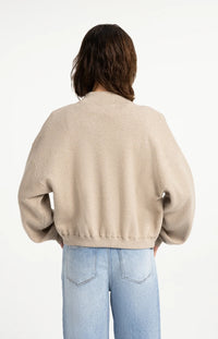 YAYA - Jacquard Cardigan Long Sleeve - Pure Cashmere