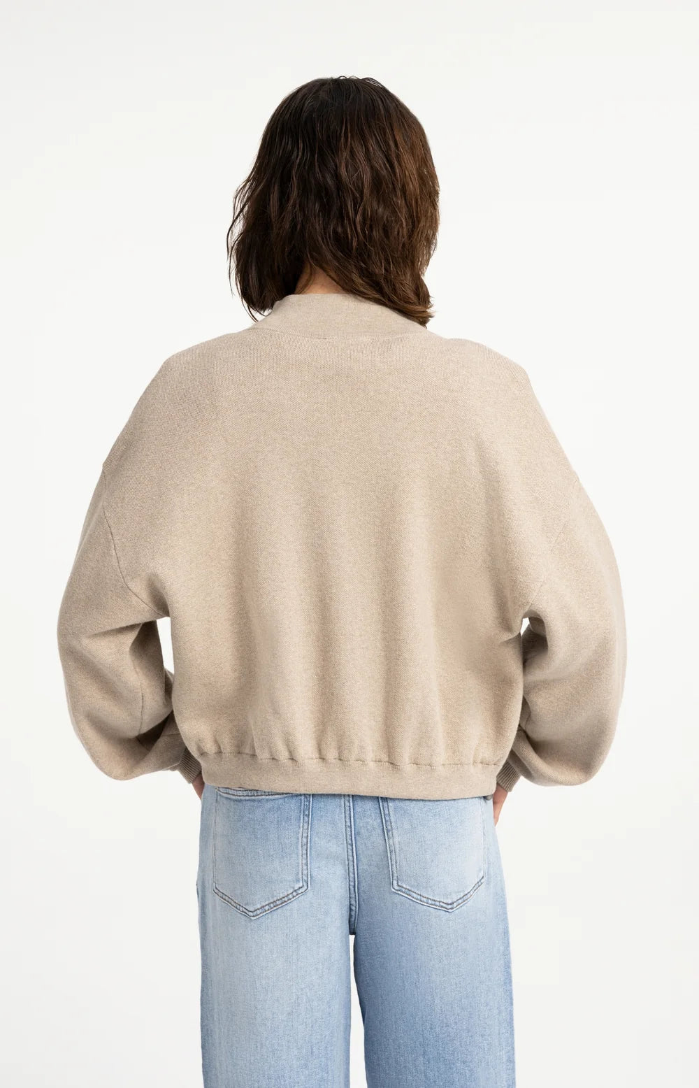 YAYA - Jacquard Cardigan Long Sleeve - Pure Cashmere