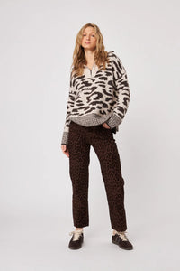 John + Jenn - Stirling Sweater in Animal Kingdom