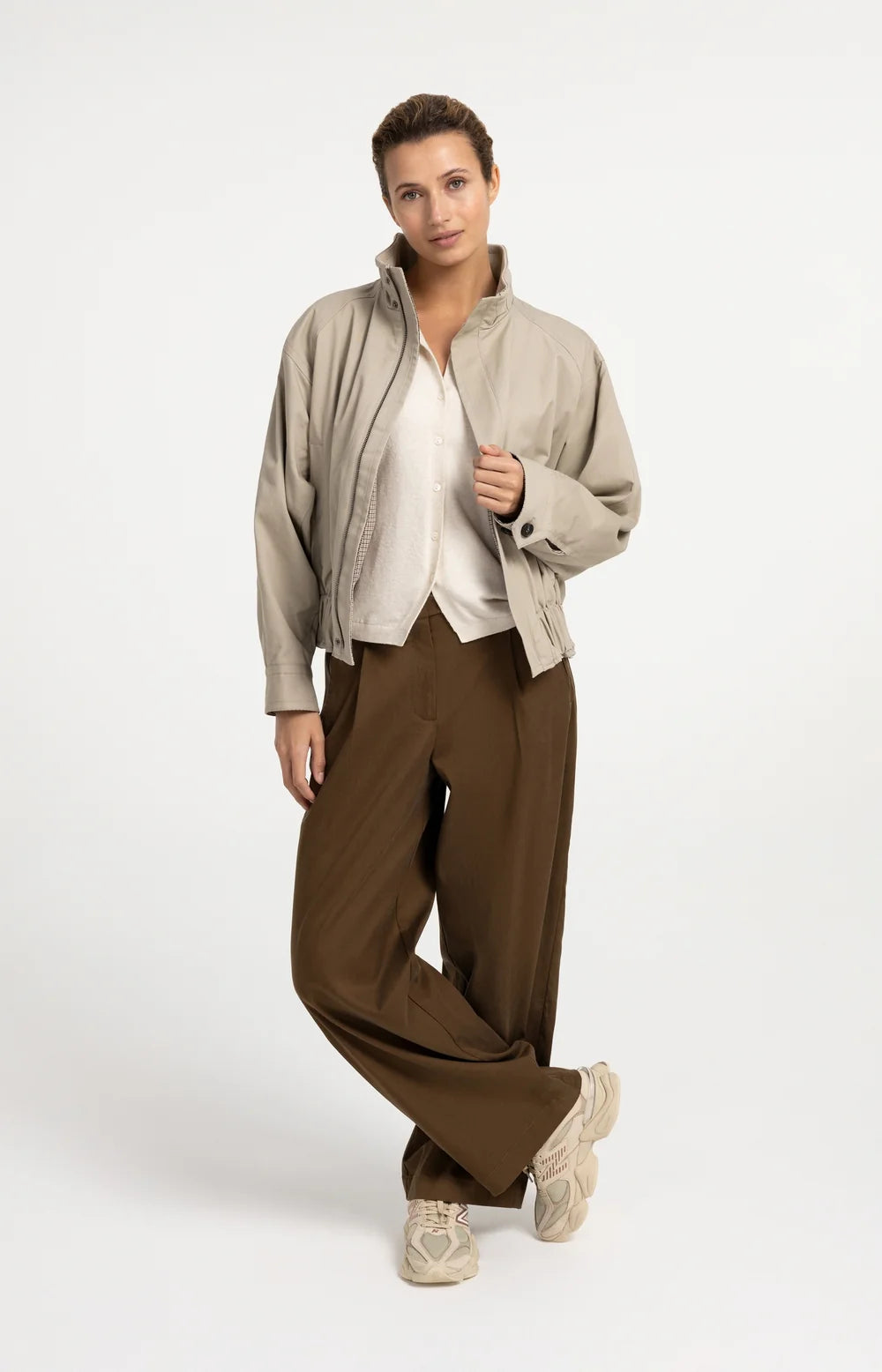 YAYA - Knitted Spencer with buttons