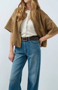 YAYA - Knitted Spencer with buttons