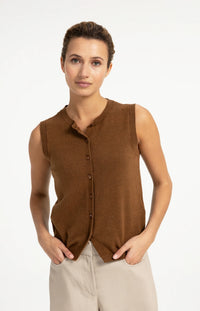 YAYA - Knitted Spencer with buttons