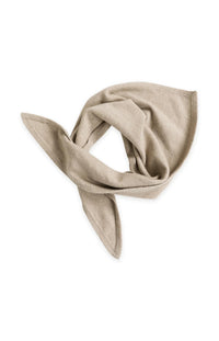 YAYA - Knitted Triangle Scarf