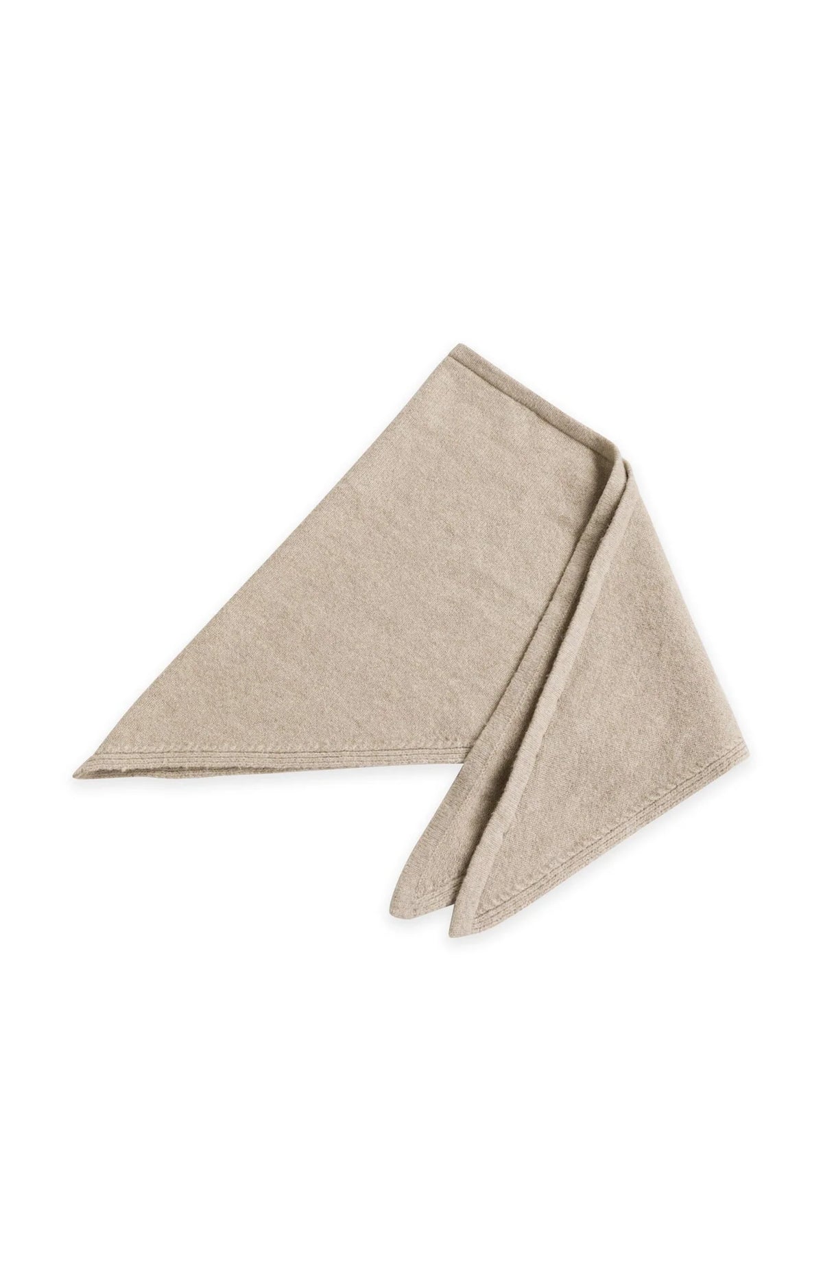 YAYA - Knitted Triangle Scarf