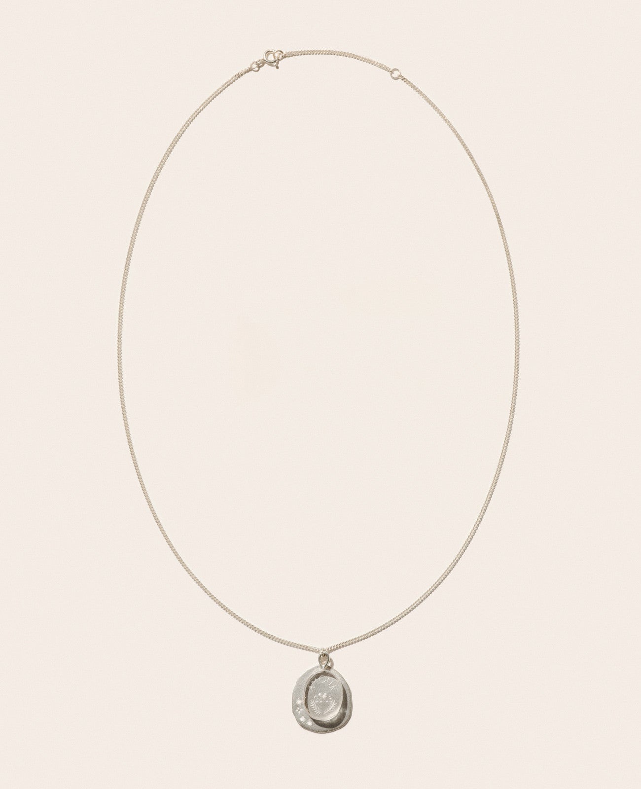 Pascale Monvoisin - L'AMOUR Silver Necklace