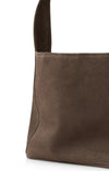 YAYA - Lea Large Leather Bag in Chocolat Brown