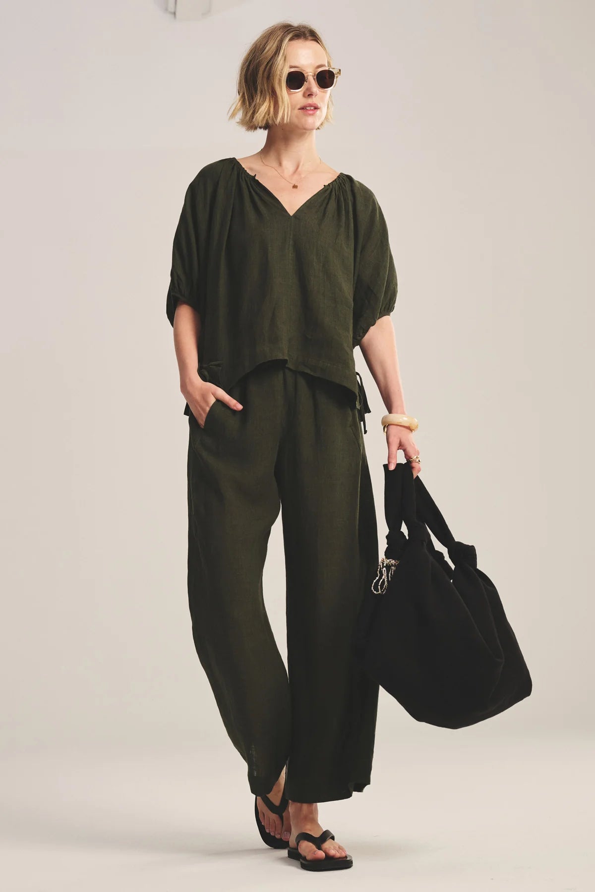 Velvet - Lola Linen Pants