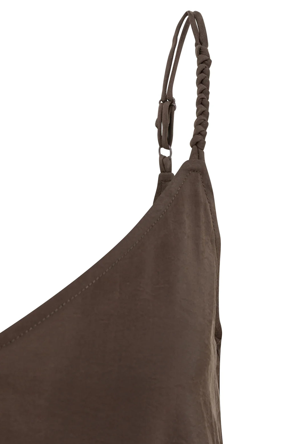 YAYA - Long Strappy Dress in Aubergine Purple