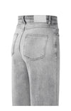 YAYA - Loose fit High Waist Jeans in Light Grey